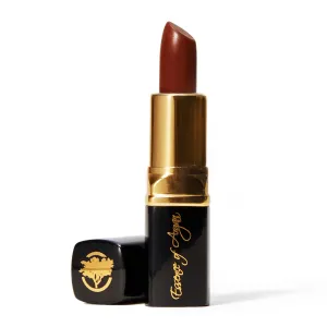 𝗘𝘀𝘀𝗲𝗻𝗰𝗲 𝗼𝗳 𝗔𝗿𝗴𝗮𝗻 Moisturizing Long Lasting Brown Lipstick with 100% Organic Argan Oil, Shea Butter & Aloe Vera - Chocolate Kiss
