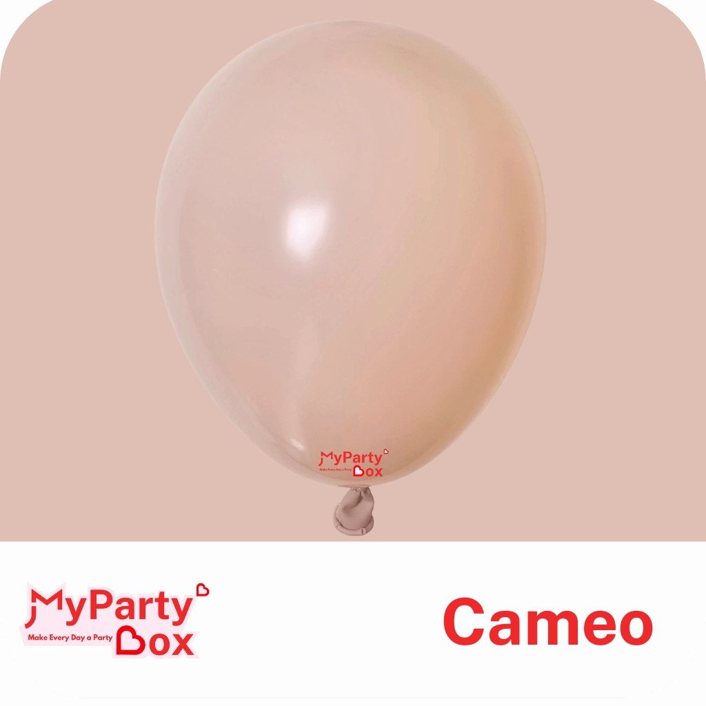 11"(28cm) Fashion Cameo Regular Latex Balloon