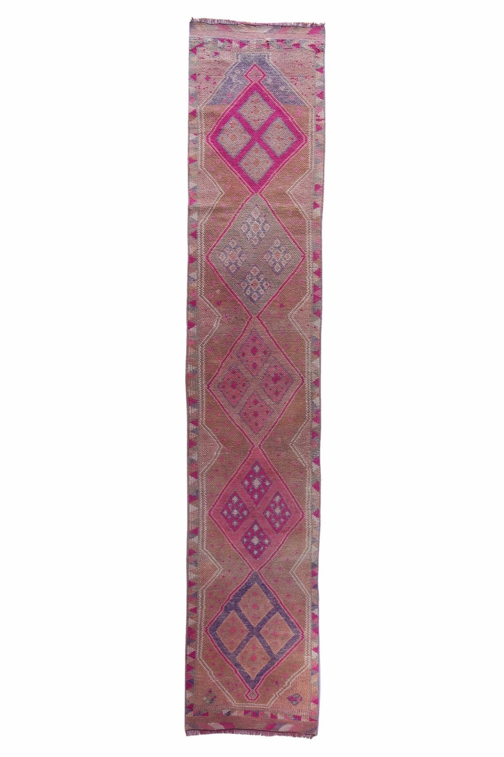 'Moon' Vintage Turkish Runner- 2'6.5" x 13'1.5"