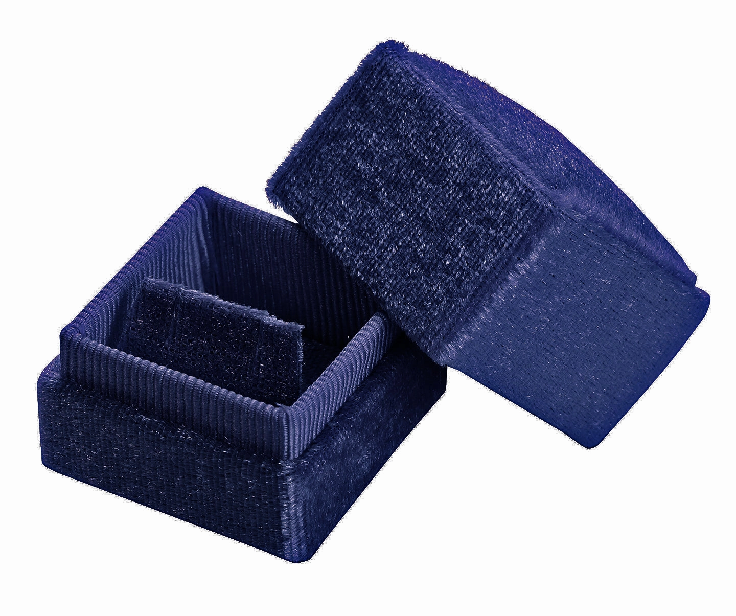 "Heirloom" Velvet Stud Earring or Pendant Box in Assorted Jewel Tones