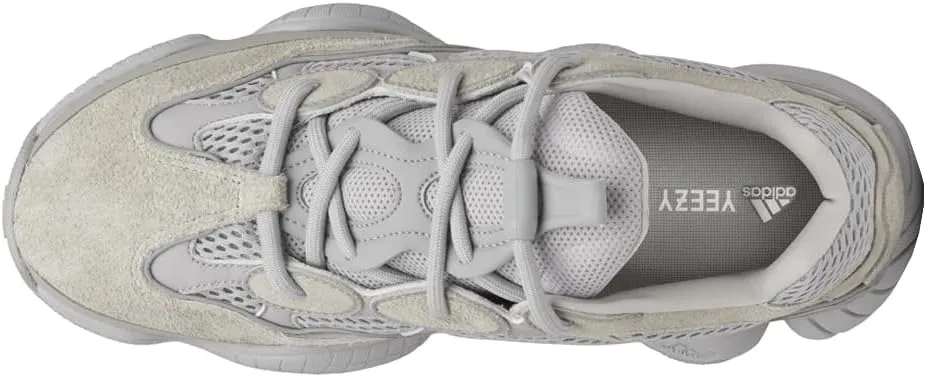 adidas Mens Yeezy 500 Lace Up Sneakers Shoes Casual - Beige