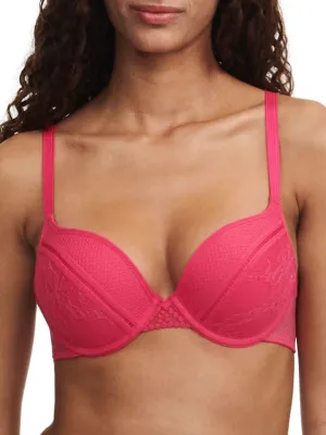 by Chantelle Olivia Bra Extra Push Up Padded Bra - Lipstick Pink