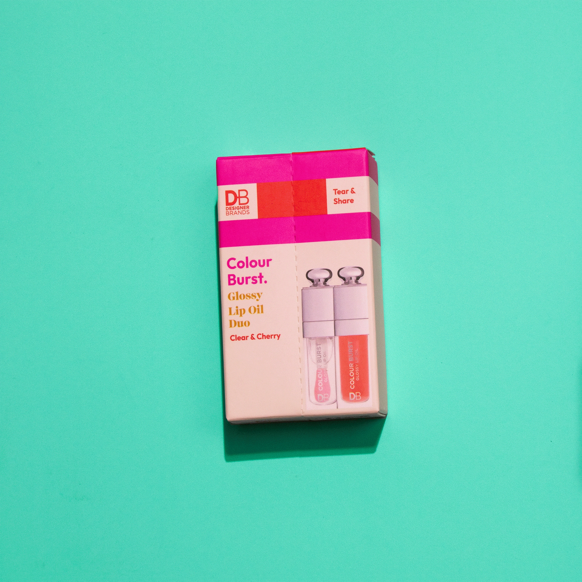 Colour Burst Glossy Lip Oil Duo