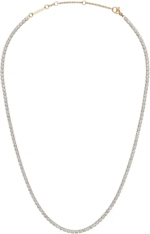 Daniel Wellington Classic necklace One Size Double Plated Stainless Steel (316L) And Crystals Rose Gold