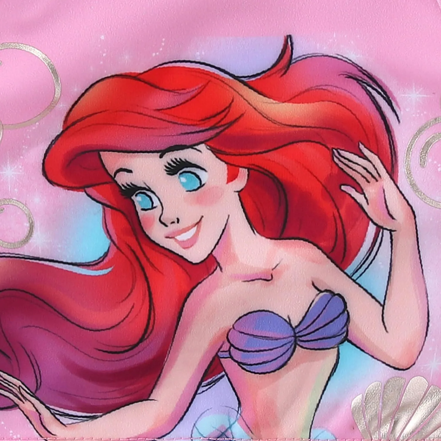 Disney The Little Mermaid Girls UPF 50  Bathing Suit Tankini Top and Bikini Bottom Swimsuit Set for Toddler and Big Kids