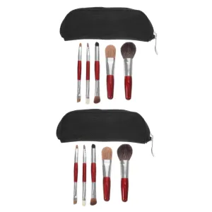 FRCOLOR 2 Sets Pink Makeup Brush Set for Women Makeup Brush Pack Eyeshadow Tool