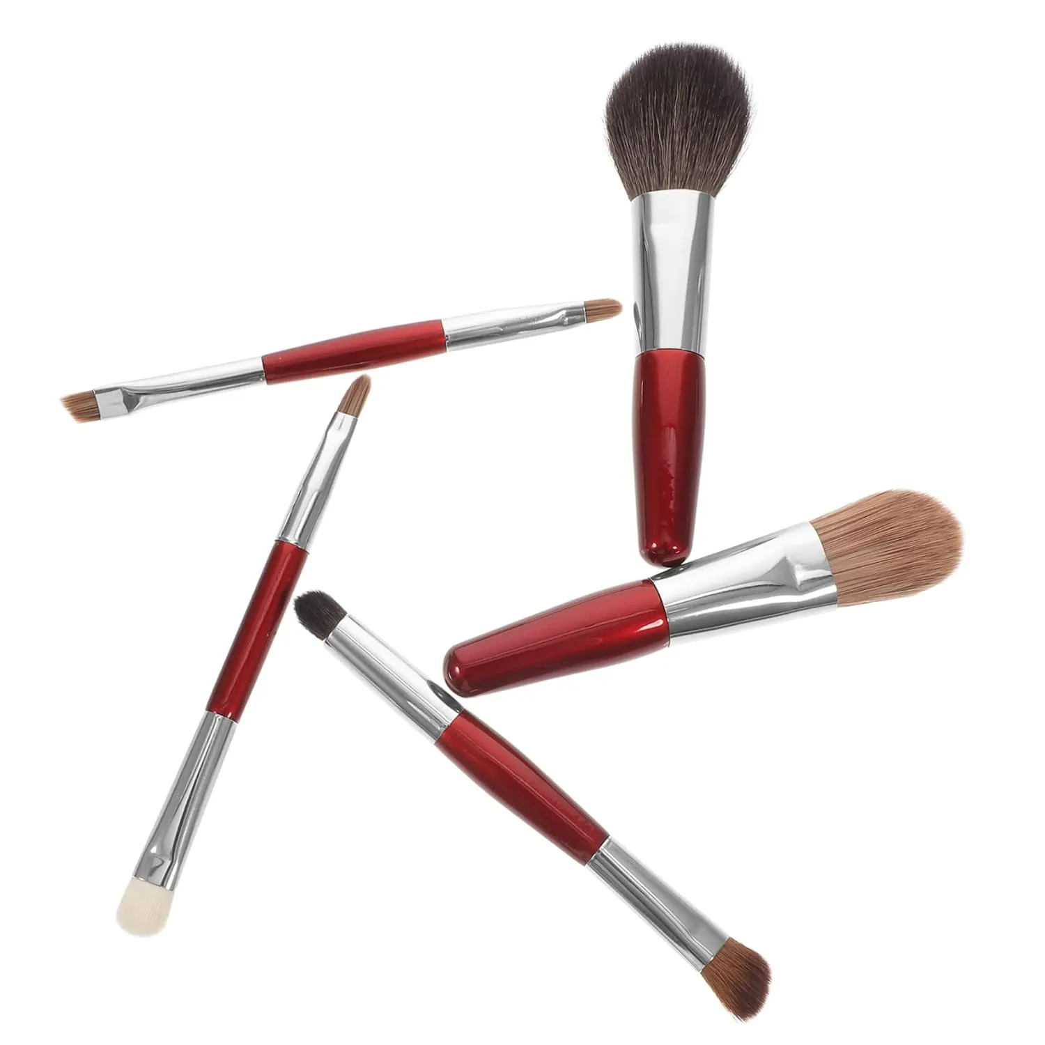 FRCOLOR 2 Sets Pink Makeup Brush Set for Women Makeup Brush Pack Eyeshadow Tool
