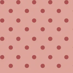 Graham & Brown Cath Kidston Button Spot Pink & Red