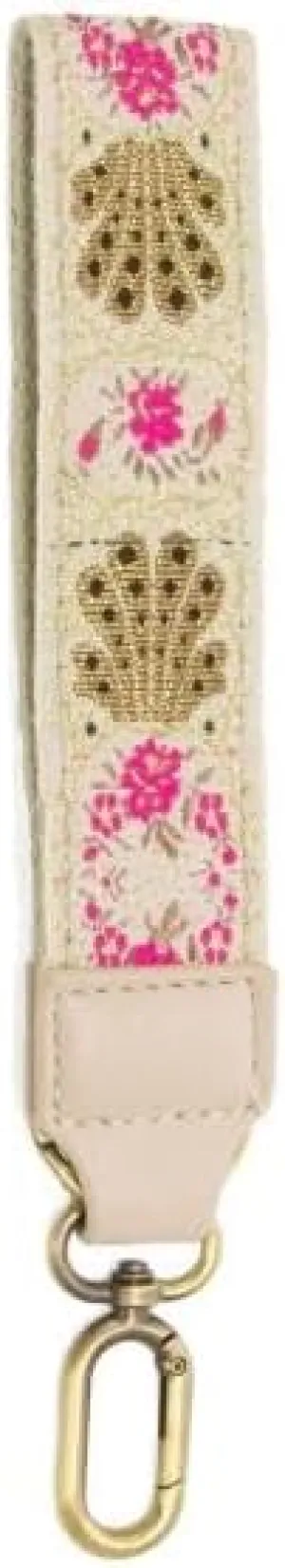 Joy Susan Women's Fashon Wristlet Purse Replacement Strap Easy Find Wristlet Keychain -