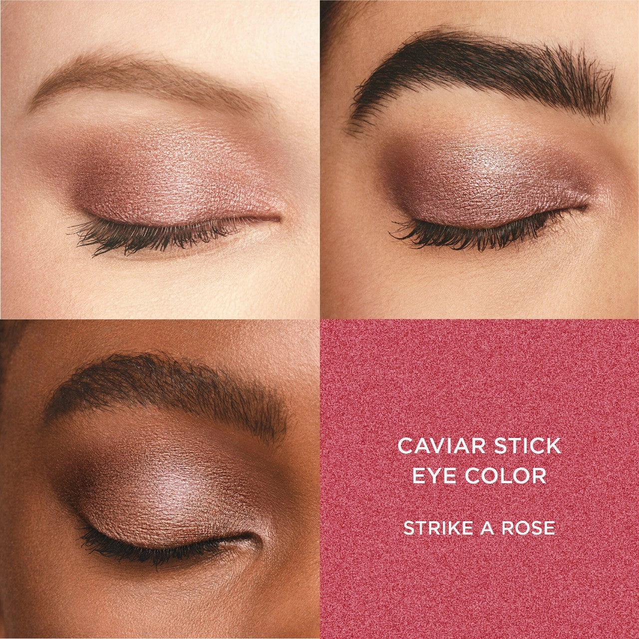 Laura Mercier -The Gift Of Rose Caviar Stick Eyeshadow Trio