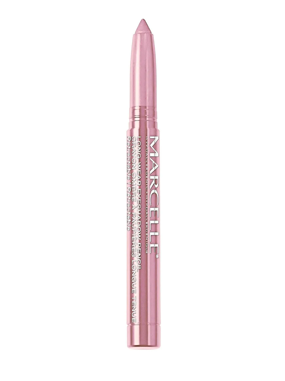 Marcelle Long-Wear Eyeshadow Pencil, Pink Galaxy, Hypoallergenic and Fragrance-Free, 0.05 oz