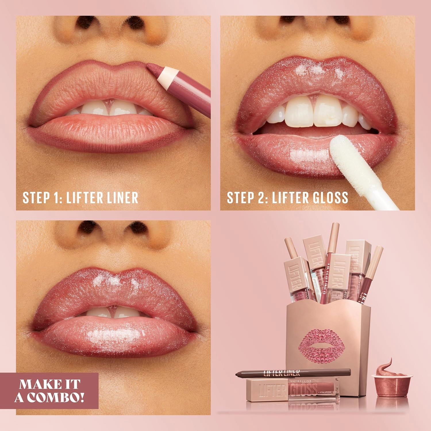 Maybelline Lifter Liner 05 ON IT - Lip Liner Makeup with Hyaluronic Acid