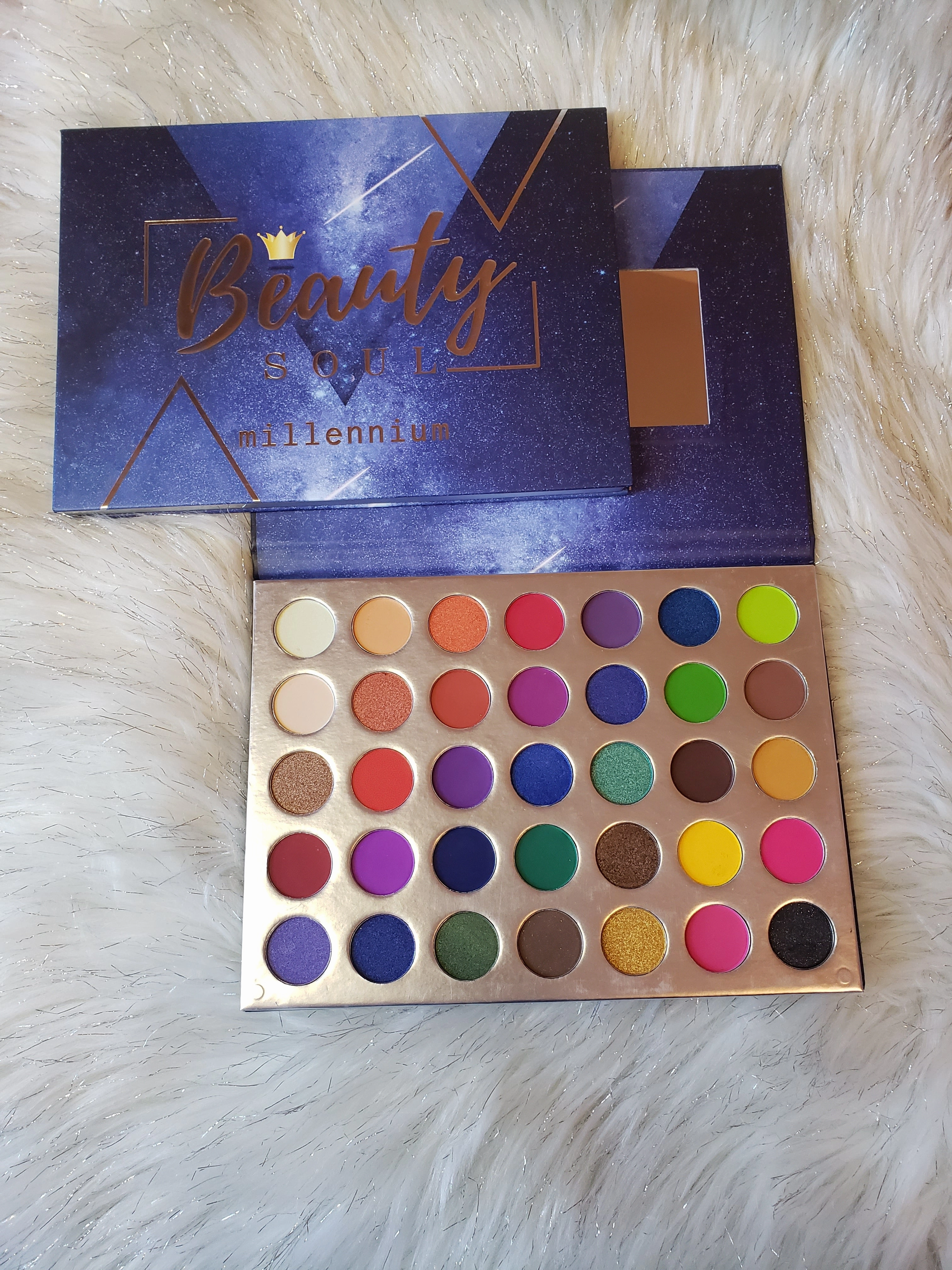 Millennium from Beauty Soul 35 color eyeshadow palette