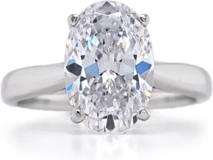 NANA Jewels 1to4ct Simulated Diamond Engagement ring Round-Princess-Cushion-Asscher Solitaire Lucita Cz & Silver