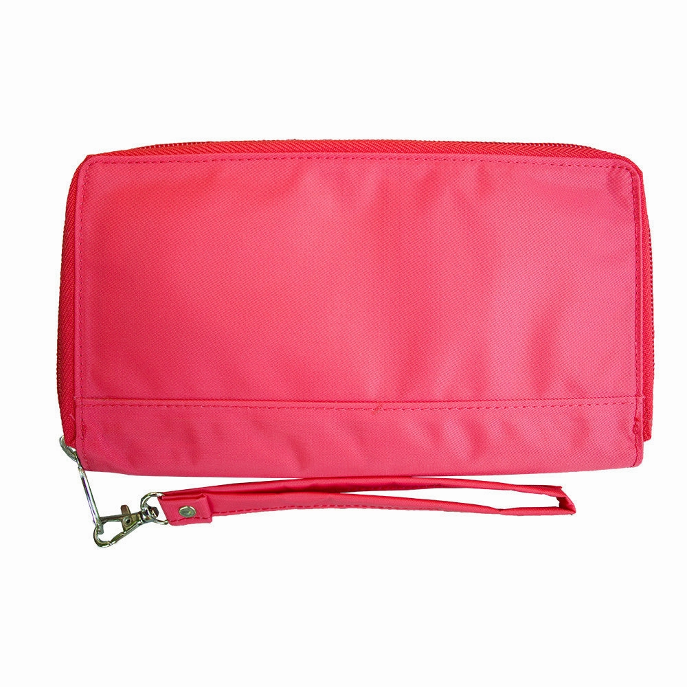 Panther Clutch Coral Pink