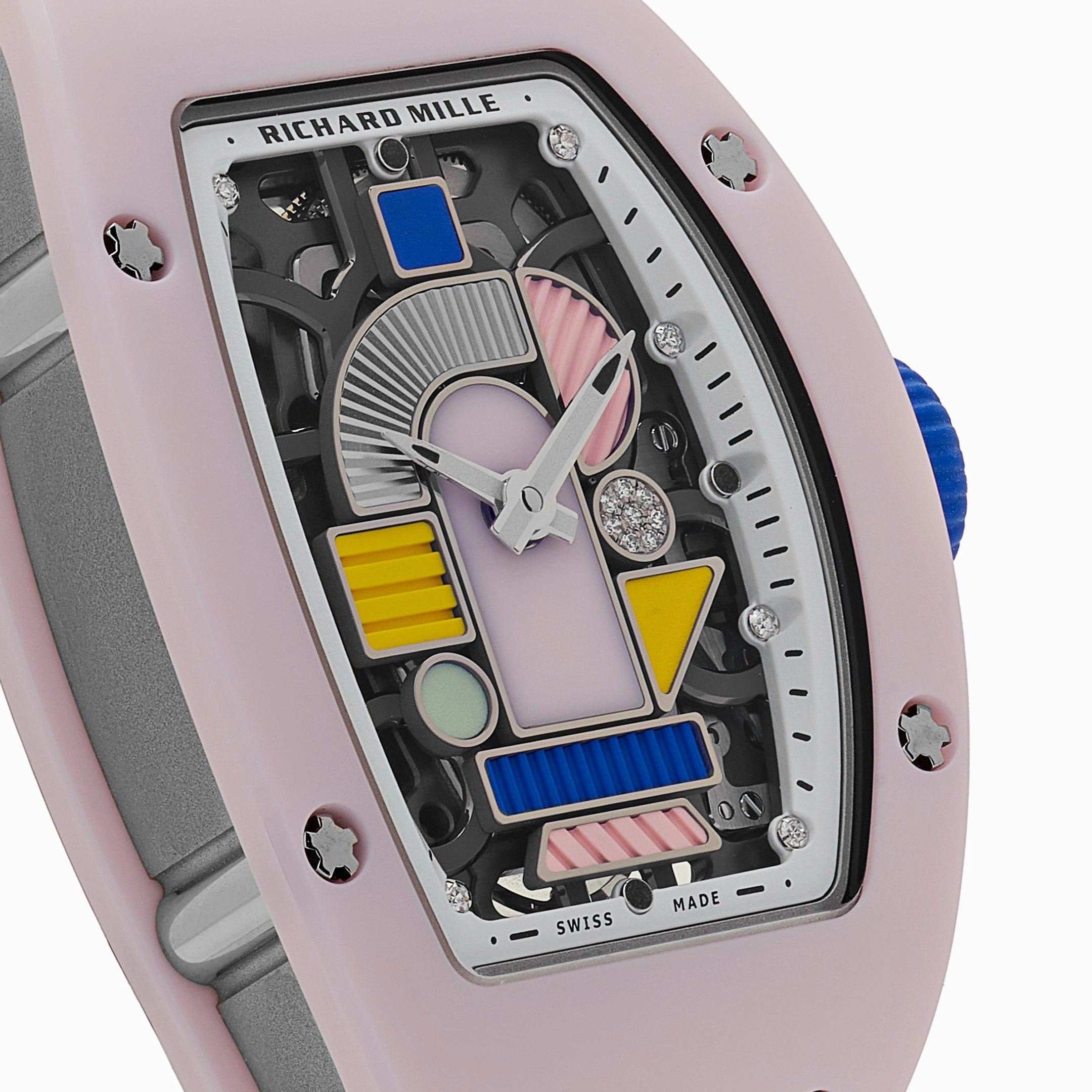 RM-Luxury-Watches LF 07-01 'Ladies' Coloured Ceramics Blush Pink Limited Edition