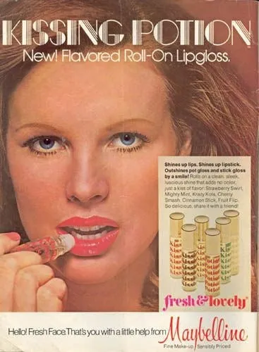 Rollerball Lip Potion - Vintage, Organic Lip Gloss