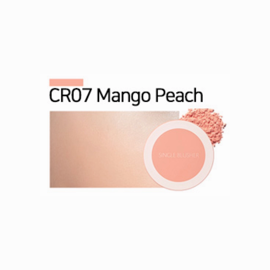 Saemmul Single Blusher [#CR07 Mango Peach]
