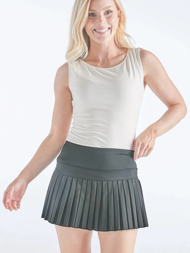 Simply Southern Women's Skort with Ruffled Hem - Designer Prints - Adult