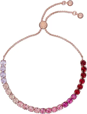 Ted Baker London Melrah Icon Crystal Slider Adjustable Tennis Bracelet for Women