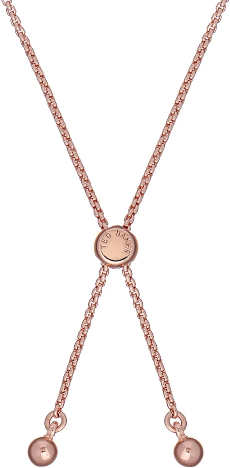 Ted Baker London Melrah Icon Crystal Slider Adjustable Tennis Bracelet for Women