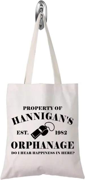 TSOTMO Orphanage Annie Gift Musicals Lover Gift Musicals Fans Gift Zipper Pouch Makeup Bag (HANNIGAN'S tote), Beige