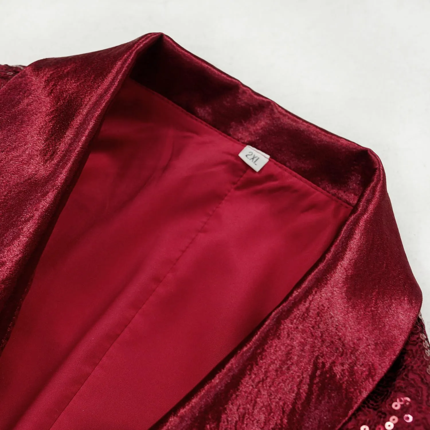 Women Sequin Jacket Long Sleeved Slim Blazer with Pocket